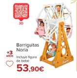 Oferta de Barriguitas Noria por 53,9€ en Carrefour