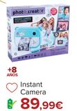 Oferta de Instant Camera por 89,99€ en Carrefour
