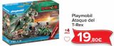 Oferta de Playmobil Ataque del T-Rex  por 19,8€ en Carrefour