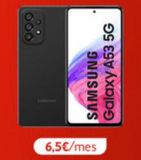 Oferta de Samsung Galaxy Samsung por 6,5€ en Vodafone