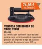 Oferta de Bomba de vacío Ideal por 74,95€ en Cofac