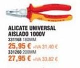 Oferta de Alicate universal Universal por 27,95€ en Cofac