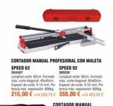 Oferta de Cortador manual speed por 215€ en Cofac