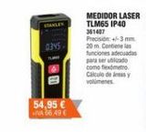 Oferta de Medidor láser Stanley por 54,95€ en Cofac