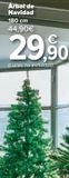 Oferta de Árbol de Navidad  por 29,9€ en Carrefour