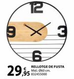 Oferta de Reloj de pared por 29,95€ en Fes Més