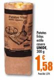 Oferta de Patatas fritas estilo casero Unide por 1,58€ en Unide Supermercados