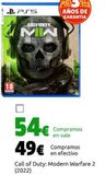Oferta de Call of Duty: Modern Warfare 2 (2022) por 49€ en CeX