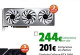 Oferta de Gigabyte GeForce RTX 3060 Vision OC 12GB GDDR6 por 201€ en CeX
