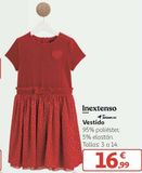Oferta de Vestido inextenso por 16,99€ en Alcampo