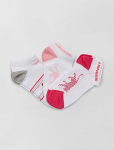 Oferta de Pack de 3 calcetines tobilleros 'Airness' por 2€ en Kiabi