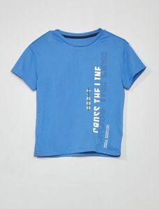 Oferta de Camiseta de deporte con estampado por 4€ en Kiabi
