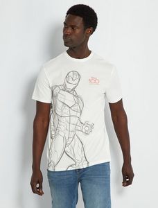 Oferta de Camiseta de manga corta 'Iron Man' por 6€ en Kiabi