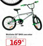 Oferta de Bicicleta 20" BMX con rotor por 169€ en Alcampo