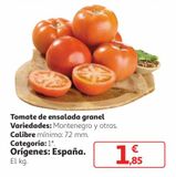 Oferta de Tomate ensalada por 1,85€ en Alcampo