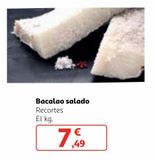 Oferta de Bacalao salado por 7,49€ en Alcampo