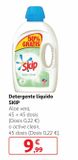 Oferta de Detergente líquido Skip por 9,99€ en Alcampo