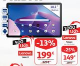 Oferta de Tablet Lenovo por 199€ en Alcampo