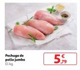 Oferta de Pechuga de pollo por 5,79€ en Alcampo