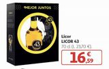 Oferta de Licor Licor 43 por 16,59€ en Alcampo