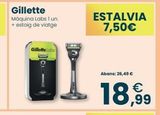 Oferta de Gillette Máquina Labs 1 un  + estoig de viatge  Gillettelabs  Abans: 26,49 €  18,99  en Clarel