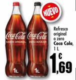 Oferta de Refresco original o zero Coca Cola por 1,69€ en Unide Market