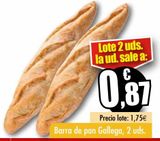 Oferta de Barra de pan Gallega por 1,75€ en Unide Market