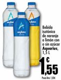 Oferta de Bebida isotónica de naranja o limón con o sin azúcar Aquarius  por 1,55€ en Unide Market