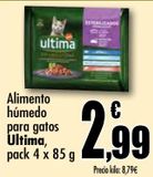 Oferta de Alimento húmedo para gatos Ultima  por 2,99€ en Unide Market