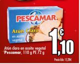 Oferta de Atún claro en aceite vegetal Pescamar por 1,1€ en Unide Market