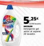 Oferta de Detergente gel Micolor en Supermercados Lupa