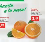 Oferta de A tu mesa!  Naranja bolsa 2 kg. Origen: España Calibre: 4/5 Variedad: Navelina  2,49  en Suma Supermercados