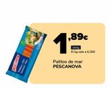 Oferta de Palitos de mar PESCANOVA por 1,89€ en Supeco