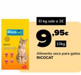Oferta de Alimento seco para gatos RICOCAT por 9,95€ en Supeco