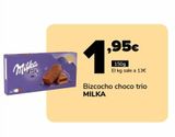 Oferta de Bizcocho choco trio MILKA por 1,95€ en Supeco