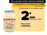 Oferta de Mayonesa LIGERESA por 2,69€ en Supeco