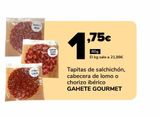 Oferta de Tapitas de salchichón, cabecera de lomo o chorizo ibérico GAHETE GOURMET por 1,75€ en Supeco