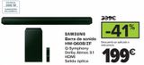 Oferta de SAMSUNG Barra de sonido HW-Q60B/ZF por 199€ en Carrefour