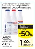 Oferta de Gel de baño Lactovit por 2,45€ en Caprabo