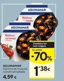 Oferta de Mejillones cocidos aguinamar por 4,59€ en Caprabo