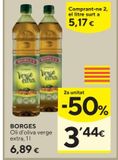Oferta de Aceite de oliva virgen extra Borges por 6,89€ en Caprabo