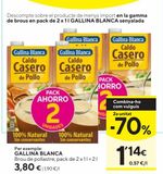 Oferta de Caldo de pollo Gallina Blanca por 3,8€ en Caprabo