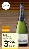 Oferta de Cava brut nature Bach por 3,99€ en Caprabo