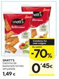 Oferta de Palitos de pan snatt's por 1,49€ en Caprabo