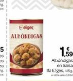 Oferta de Albóndigas eliges en Supermercados El Jamón