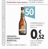 Oferta de Cerveza Cruzcampo en Supercor Exprés