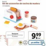 Oferta de Cocina de juguete Playtive por 9,99€ en Lidl