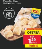 Oferta de Panecillos por 1,29€ en Lidl