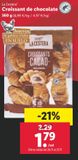 Oferta de Croissants de chocolate La Cestera por 1,79€ en Lidl