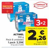 Oferta de ACTIMEL  por 3,39€ en Carrefour